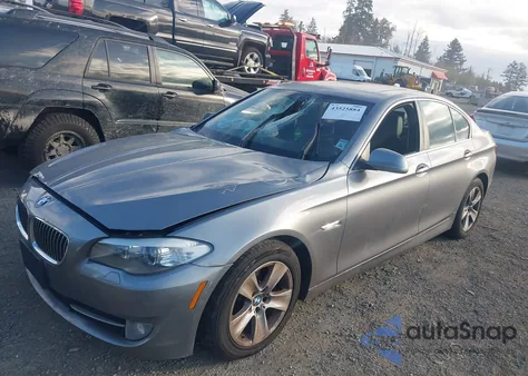 2013 BMW 528I from USA, damaged, VIN WBAXG5C51DDY37785